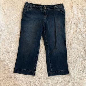 Woolrich vintage wide leg capri jeans